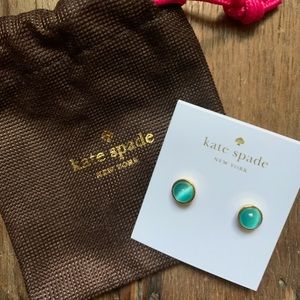 Kate Spade Forever Gems Turquoise Earrings NWT